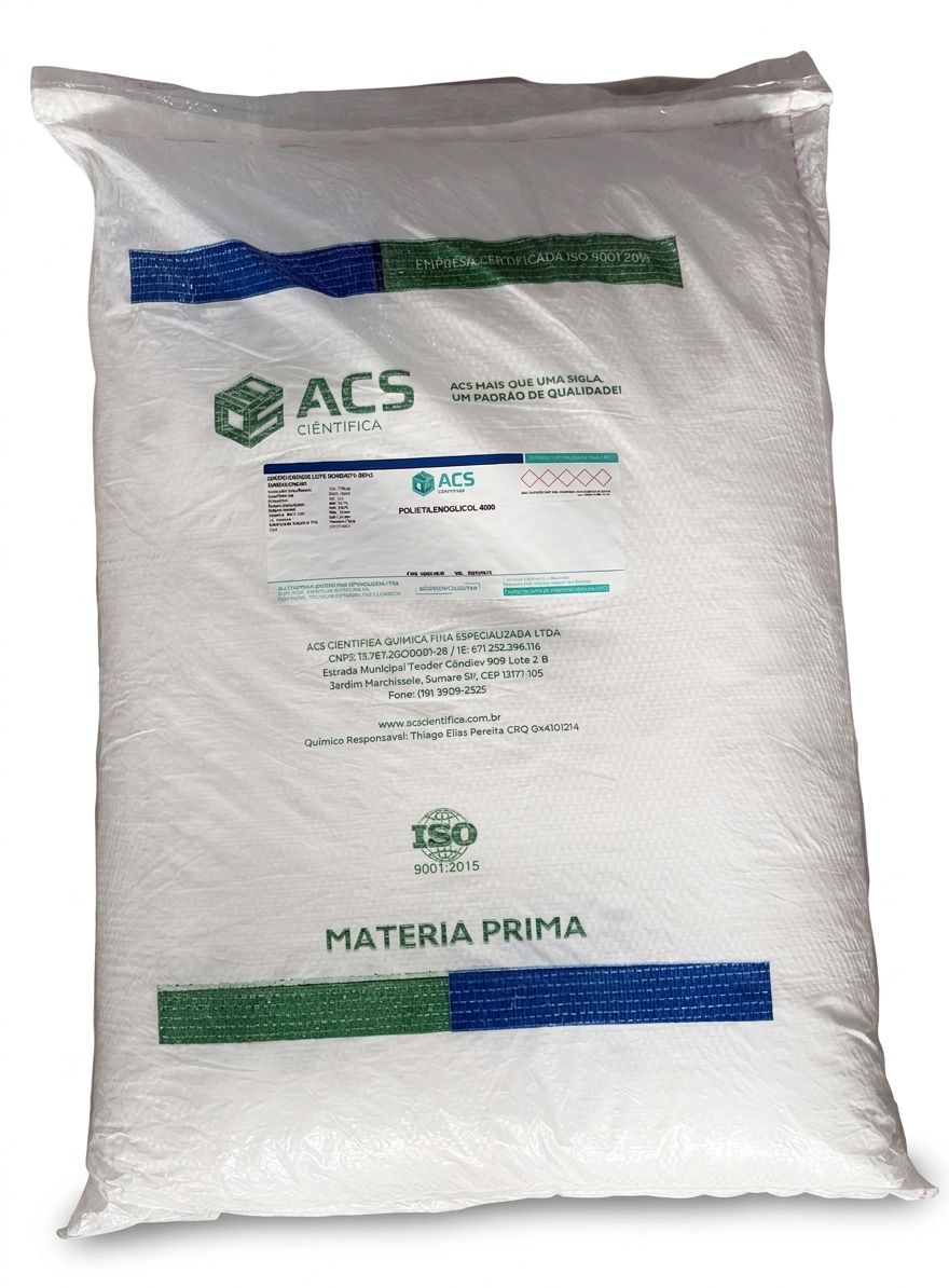 Polietilenoglicol 4000 - 25kg