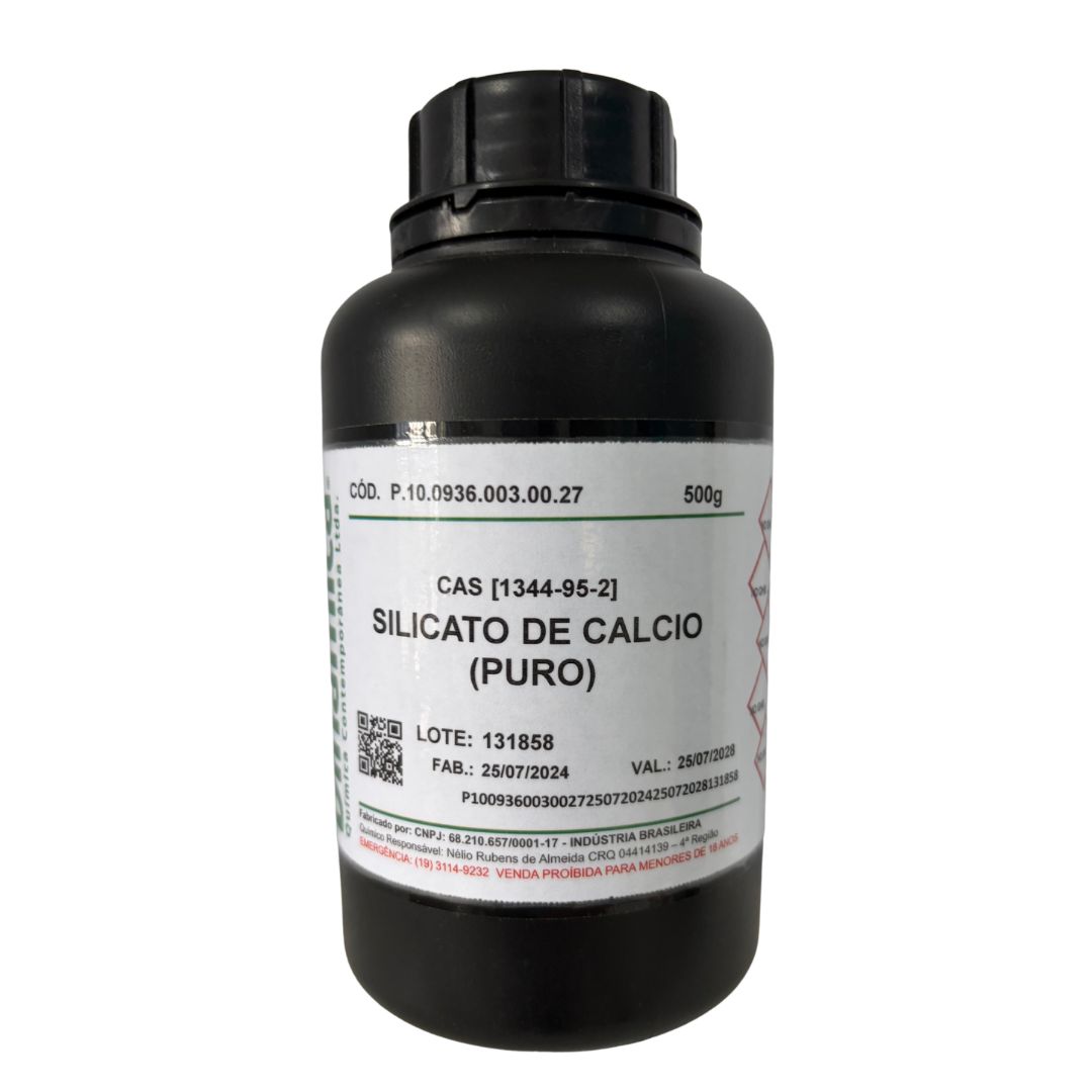 Silicato de Cálcio ( Puro) 500g