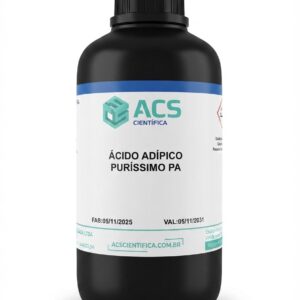 Ácido Adípico Puríssimo PA 500g