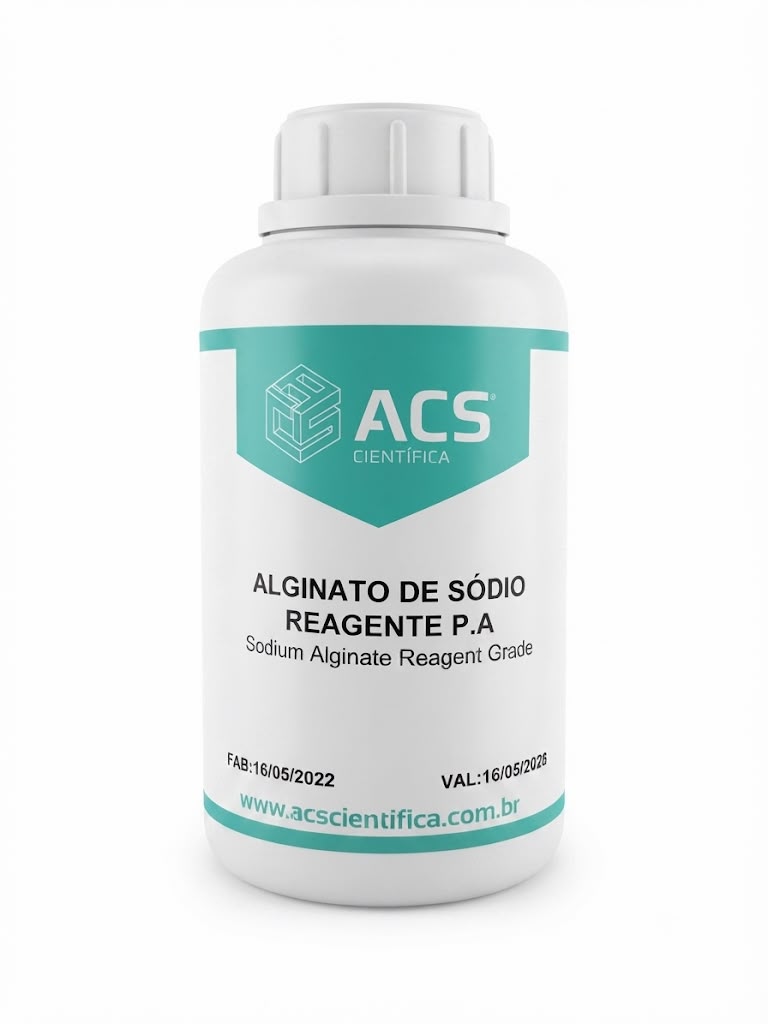 Alginato de Sódio PA 500g