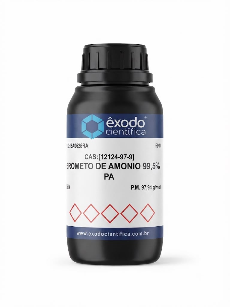 Brometo de Amônio 99,5% - 500g