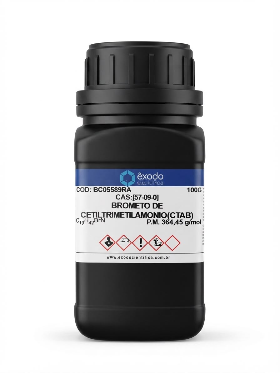 Brometo de Cetiltrimetilamônio (CTAB) 100g