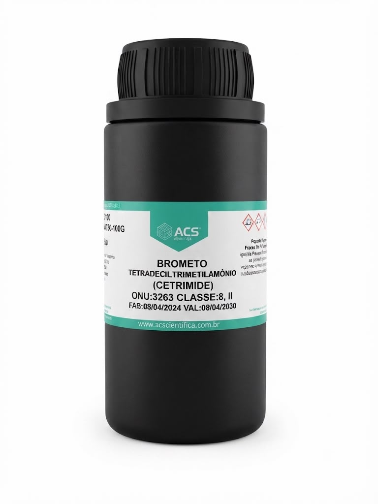 Brometo de Tetradeciltrimelamônio (CETRIMIDE) 100g