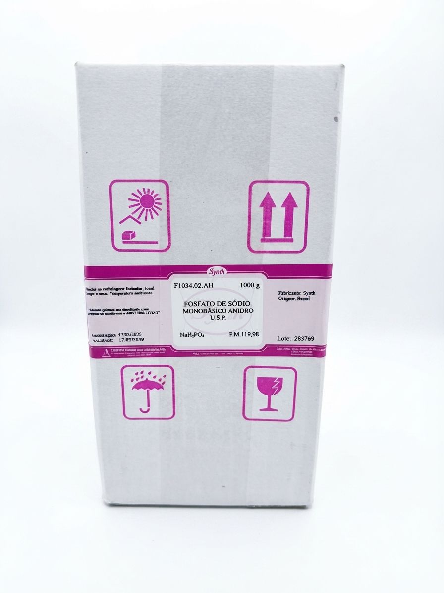 Fosfato de Sódio Monobásico Anidro USP 1kg