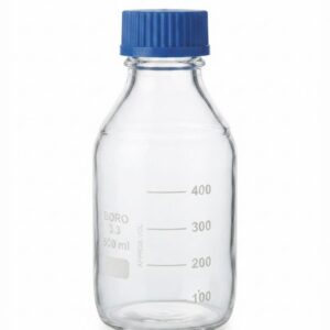 Frasco Reagente Graduado Tampa Azul 500ml