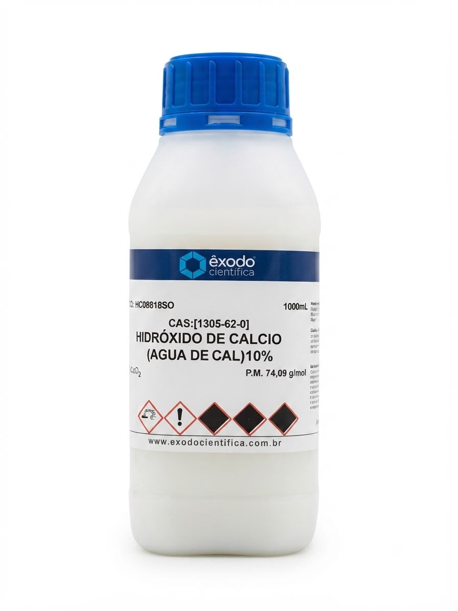 Hidróxido de Cálcio (Água de Cal) 10%  - 1 Litro