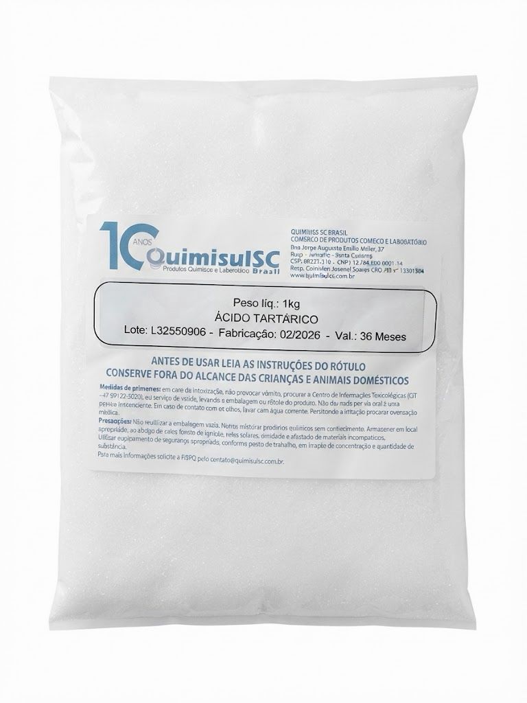 Ácido Tartárico 1kg