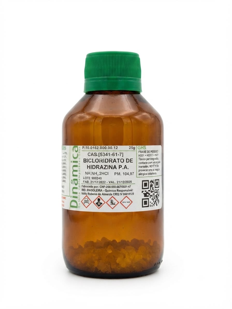 Bicloridrato de Hidrazina PA 25g