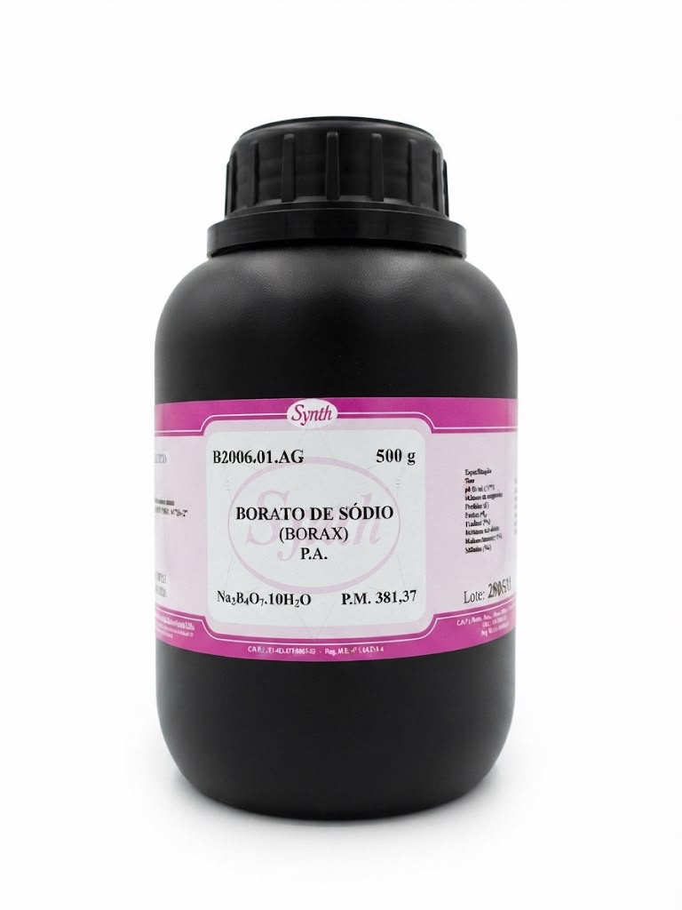 Borato de Sódio (Bórax) PA 500g