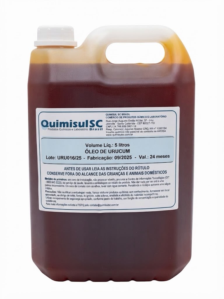 Óleo de Urucum - 5 Litros
