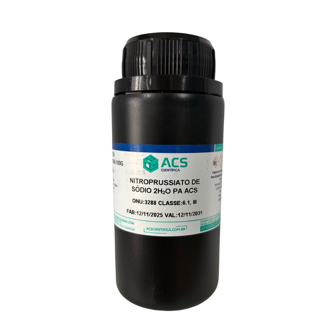 Nitroprussiato de Sódio PA ACS - 100g