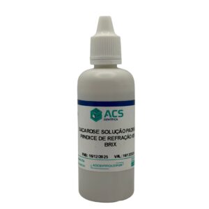 SACAROSE SOLUCAO PADRAO P/INDICE DE REFRACAO 65% BRIX 30ML