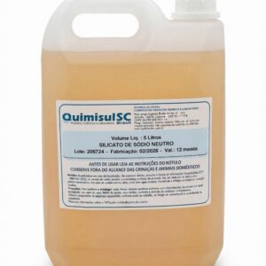 SILICATO DE SÓDIO NEUTRO 5 LITROS