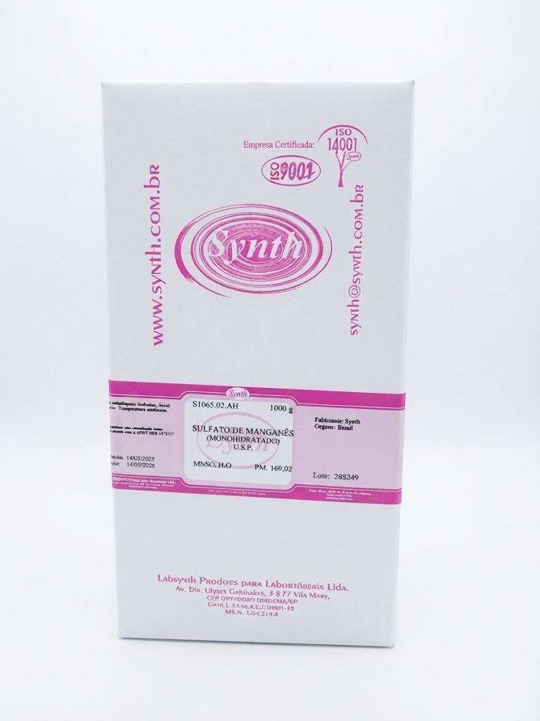 SULFATO DE MANGANES (OSO) H2O U.S.P. 1KG